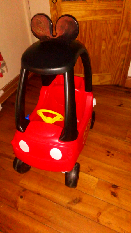 little tikes mickey mouse car